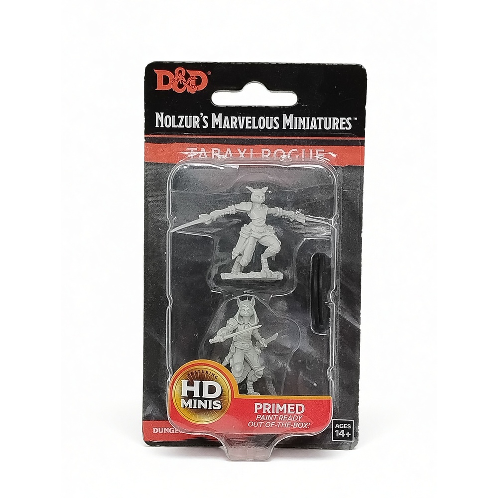 WizKids D&D Nolzur's Marvelous Miniatures Tabaxi Rogue 2 Count RPG Hero Models